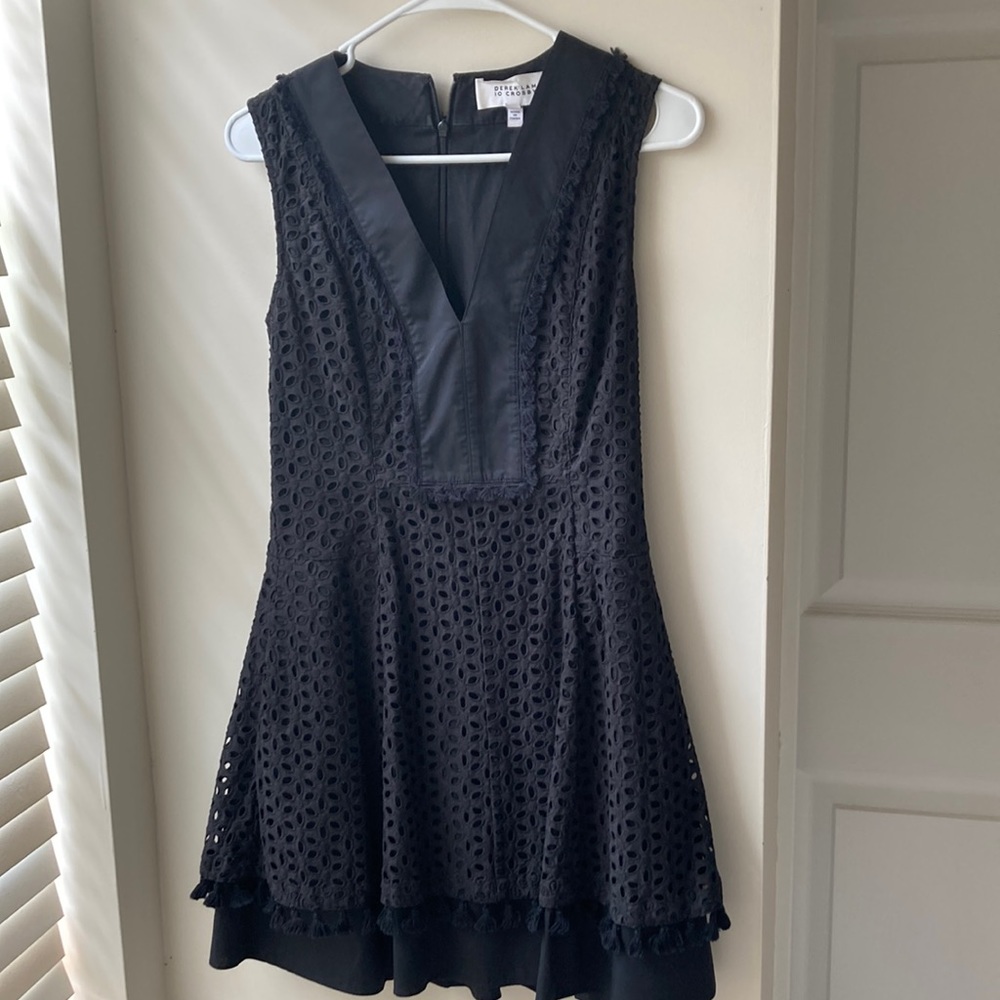 Derek Lam Crosby 10 eyelet dress